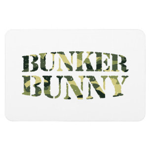 MAGNET FLEXIBLE BUNKER BUNNY CAMO / CAMOUFLAGE