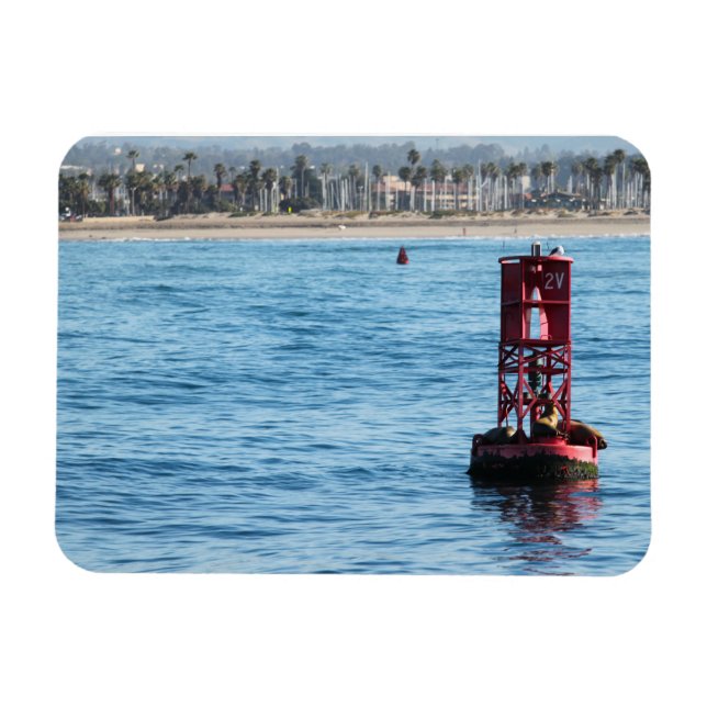 Magnet Flexible Buoy Sea Lions (Horizontal)