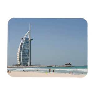 Magnet Flexible Burj Al Arab depuis Sunset Beach, Dubaï