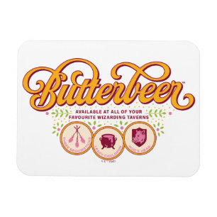 Magnet Flexible BUTTERBEER™ Disponible dans les tavernes ensorcelé