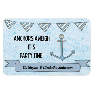 Magnet Flexible Cabine Ancre de la vie de croisière Marque de port