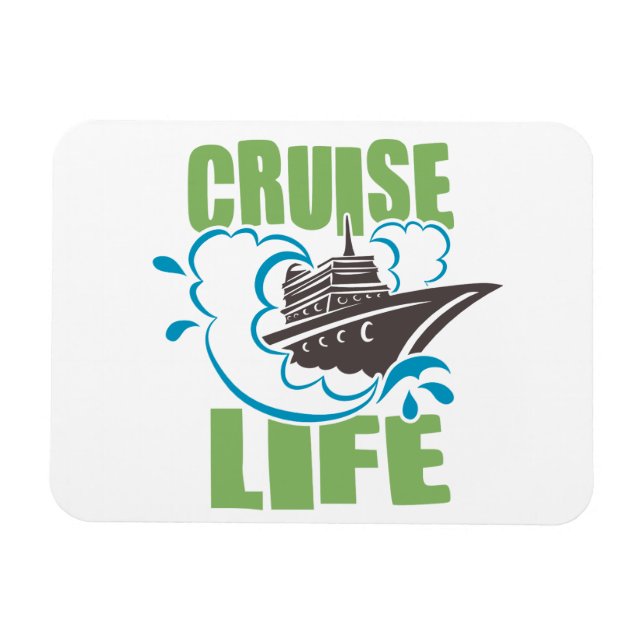 Magnet Flexible Cabine de la porte d'entrée du navire Cruise Life (Horizontal)