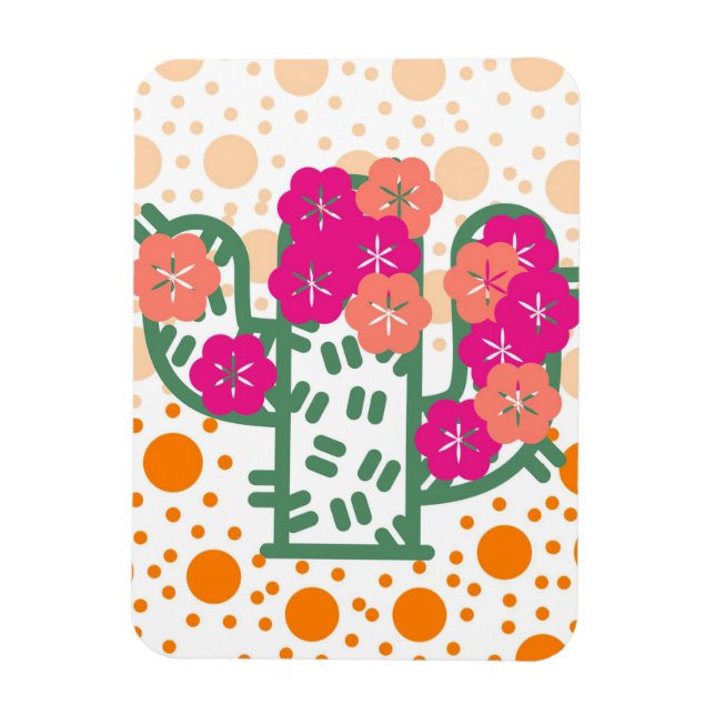 Magnet Flexible Cactus de printemps (Vertical)