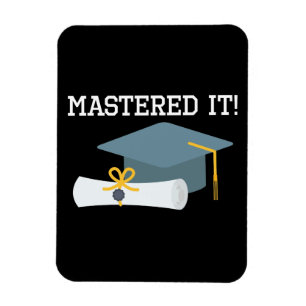 Magnet Flexible Cadeau de diplômé de MBA MSW d'obtention du