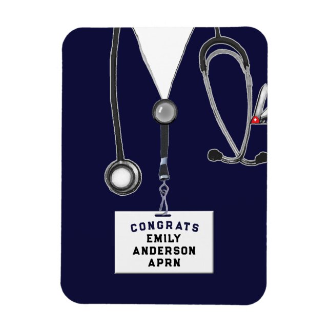 Magnet Flexible Cadeau de diplôme d'infirmière (Vertical)
