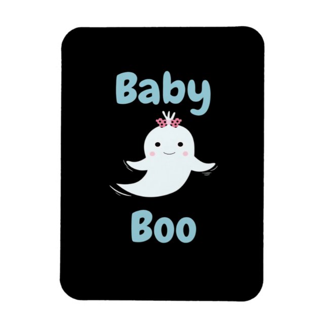 Magnet Flexible Cadeau de Halloween mignon pour bébé Boo pour enfa (Vertical)