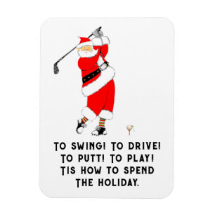 Magnet Flexible Cadeau de vacances de golf