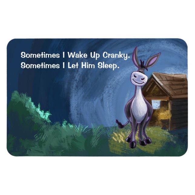 Magnet Flexible Cadeaux et accessoires Donkey (Horizontal)