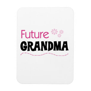 Magnet Flexible Cadeaux futurs de grand-mère