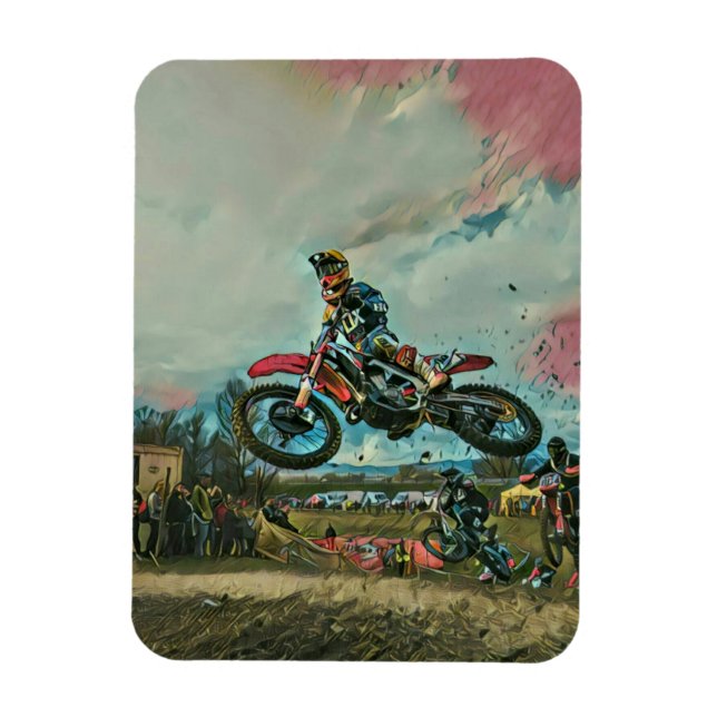 Magnet Flexible Cadeaux motocyclistes (Vertical)