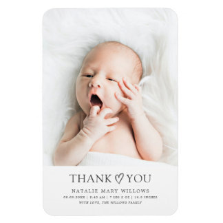 Magnet Flexible Cadeaux photo minimalistes minimalistes neutres se