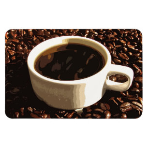 Magnet Flexible Café et haricots