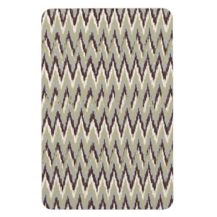 Magnet Flexible Café et Sage iKat ZigZag Motif
