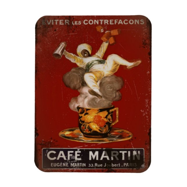 Magnet Flexible Café Martin Coffee Genie (Vertical)