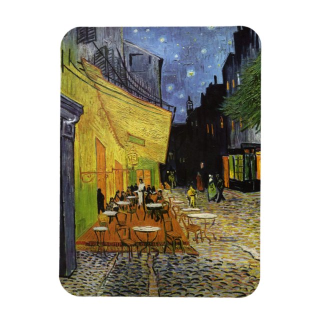 Magnet Flexible Café nocturne de Van Gogh (Vertical)