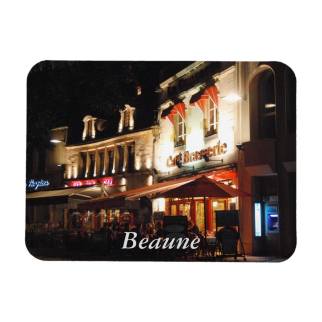 Magnet Flexible Cafe Society, Beaune, Bourgogne (Horizontal)