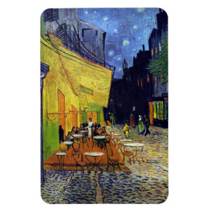 Magnet Flexible Café Terrasse à la nuit by Vincent van Gogh 1888