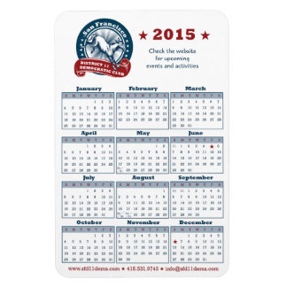 Magnet Flexible Calendrier 2015