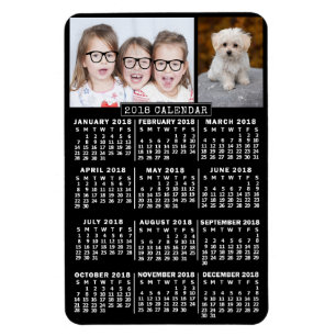 Magnet Flexible Calendrier 2018 (Voir la description pour la nouve