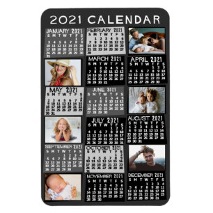 Magnet Flexible Calendrier 2021 (Voir la description pour la nouve