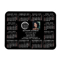 Calendrier 2023 Custom Business Logo Photo Texte F