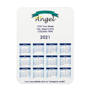 Magnet Flexible Calendrier de la marine de marque 2021