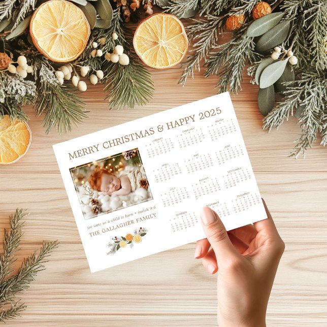 Magnet Flexible Calendrier de Noël Citrus Hygge (Créateur téléchargé)