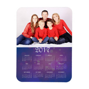 Magnet Flexible Calendrier photo moderne 2017
