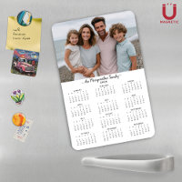 Calendrier photo personnalisé 2026 moderne