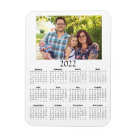 Calendrier photo personnalisé mini 2022
