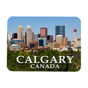 Magnet Flexible Calgary - aimant de réfrigérateur de souvenir