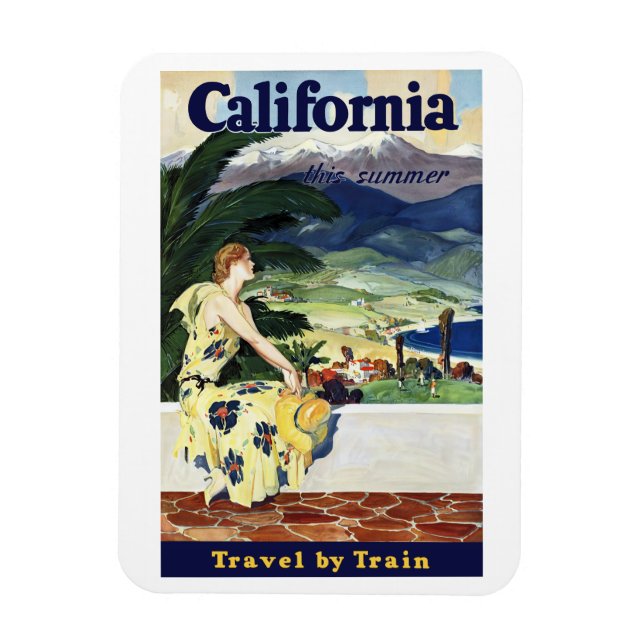 Magnet Flexible Californie cet été (Vertical)