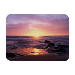 Magnet Flexible Californie, San Diego, Sunset Cliffs, Sunset 4