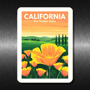 Magnet Flexible Californie vintage