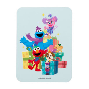 Magnet Flexible Camarades et cadeaux de Sesame Street