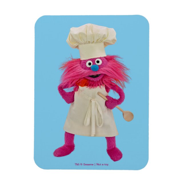 Magnet Flexible Camion alimentaire Monster de Cookie | Poing Gonge (Vertical)