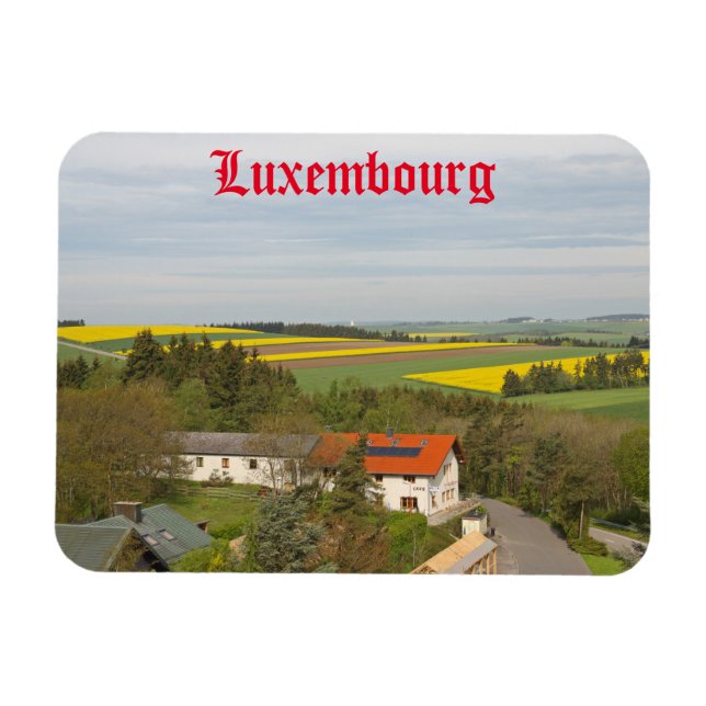 Magnet Flexible Campagne luxembourgeoise (Horizontal)