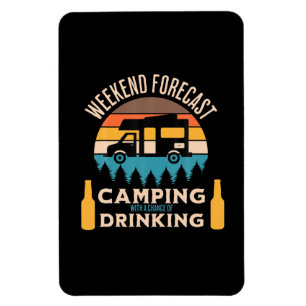 Magnet Flexible Camping de la bière avec anniversaire de la bière