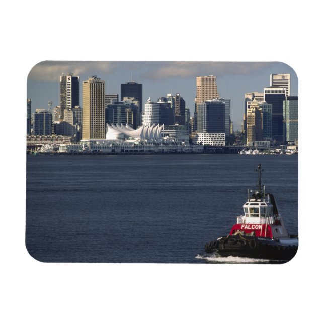 Magnet Flexible Canada, Colombie-Britannique, Vancouver. Centre-vi (Horizontal)