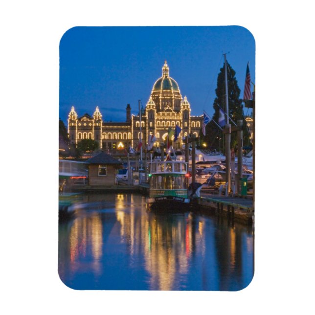 Magnet Flexible Canada, Colombie-Britannique, Victoria, Intérieur (Vertical)