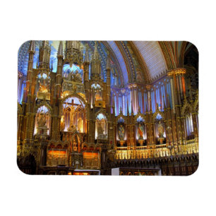 Magnet Flexible Canada, Québec, Montréal. Intérieur de Notre