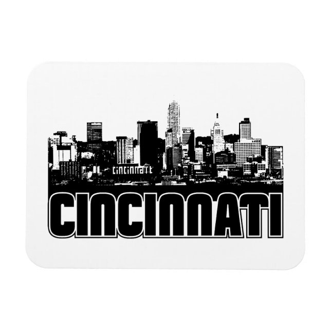 Magnet Flexible Cancinnati Skyline (Horizontal)