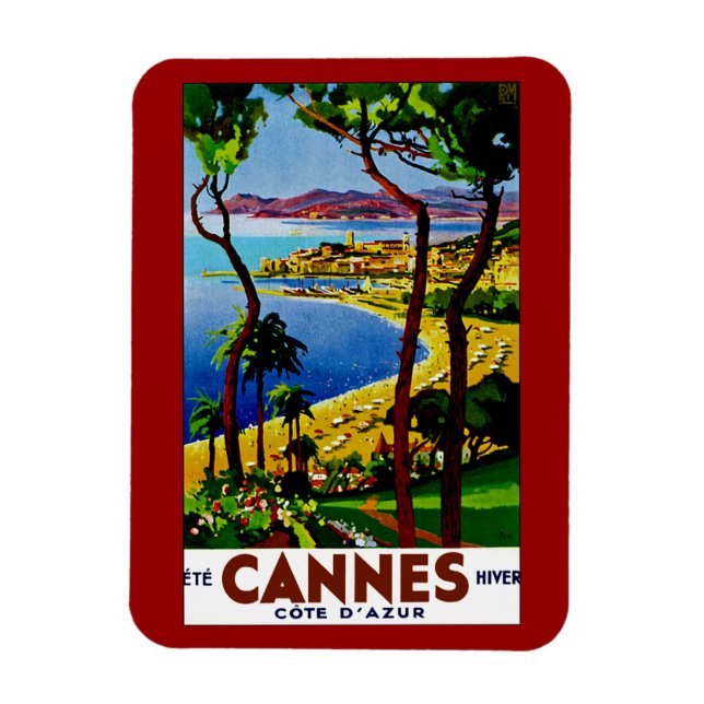 Magnet Flexible Cannes - Côte d'Azur (Vertical)