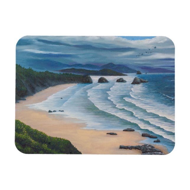 Magnet Flexible Cannon Beach (Horizontal)