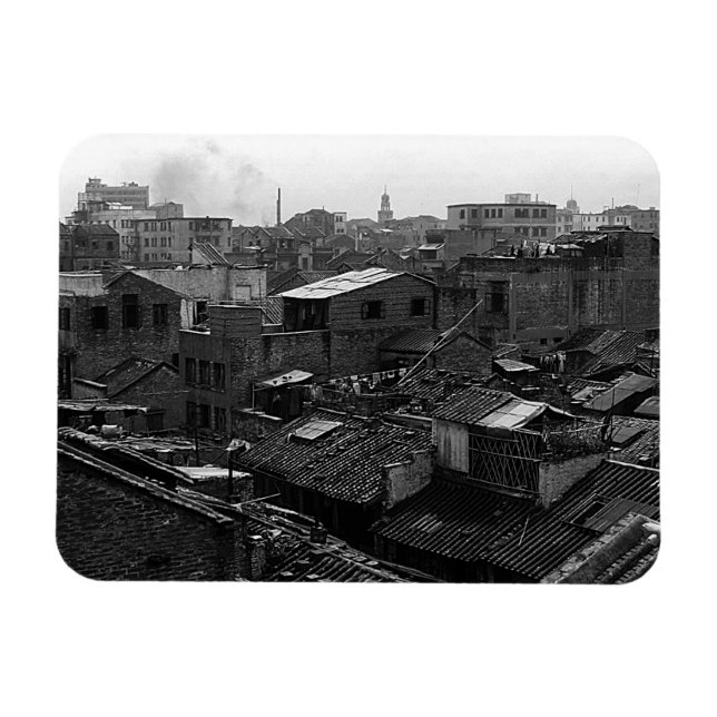 Magnet Flexible Canton de Chine vintage (Horizontal)