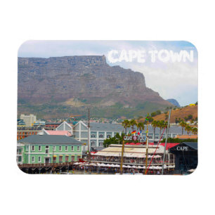 Magnet Flexible Cap Table Mountain Waterfront Cityscape