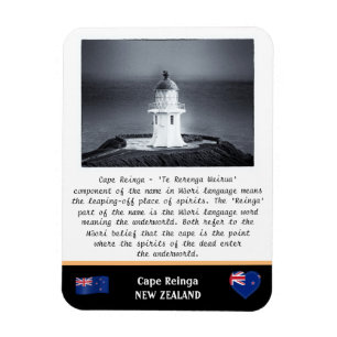 Magnet Flexible Cape Reinga & Lighthouse - Maori / Nouvelle-Zélan
