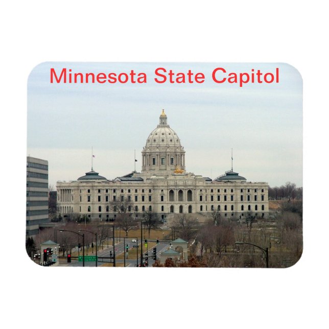 Magnet Flexible Capitole de l'État du Minnesota (Horizontal)