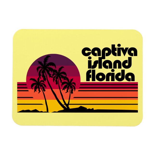 Magnet Flexible Captiva Island Floride (Horizontal)