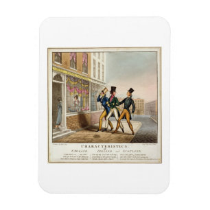 Magnet Flexible Caractéristiques - Angleterre, Irlande et Ecosse,